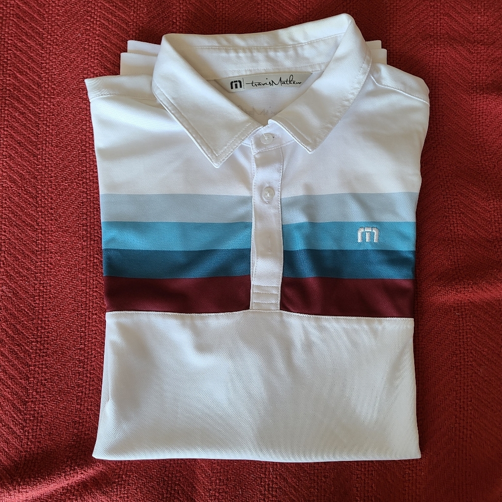 Travis Mathew golf polo shirt